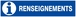 PANNEAU RENSEIGNEMENTS 330X75MM TALIAPLAST - 625626