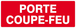 PANNEAU PORTE COUPE-FEU 330X120MM TALIAPLAST - 626104