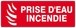 PANNEAU PRISE D'EAU INCENDIE 330X120MM TALIAPLAST - 626113