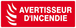 PANNEAU AVERTISSEUR D'INCENDIE 330X120MM TALIAPLAST - 626115