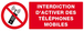 INTERDICTION D'ACTIVER DES TELEPHONES MOBILES 330x120mm TALIAPLAST - 626233