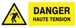PANNEAU DANGER HAUTE TENSION 330X120MM TALIAPLAST - 626302