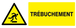 PANNEAU DANGER, TREBUCHEMENT 330X120MM TALIAPLAST - 626328