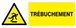 PANNEAU DANGER, TREBUCHEMENT 330X120MM TALIAPLAST - 626328