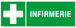 PANNEAU INFIRMERIE 330X120MM TALIAPLAST - 626408