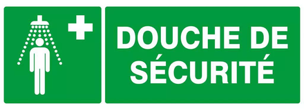 PANNEAU DOUCHE DE SECURITE 330X120MM TALIAPLAST - 626412