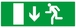 PANNEAU EVACUATION SORTIE BAS GAUCHE 330X120MM TALIAPLAST - 626426