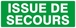 PANNEAU ISSUE DE SECOURS 330X120MM TALIAPLAST - 626432