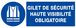 PANNEAU GILET DE SECURITE HAUTE VISIBILITE OBLIGAT. 330X120MM TALIAPLAST - 626513