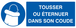 Signalétique d'information 330X120 Tousser ou eternuer dans son coude 330x120mm TALIAPLAST - 626526