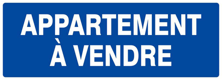 Panneau rigide APPARTEMENT A VENDRE 330X120MM TALIAPLAST - 626637