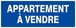 Panneau rigide APPARTEMENT A VENDRE 330X120MM TALIAPLAST - 626637