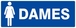 PANNEAU TOILETTES DAMES 330X120MM TALIAPLAST - 626647