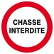 PANNEAU CHASSE INTERDITE Ø180MM TALIAPLAST - 627206