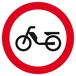 PANNEAU INTERDIT AUX CYCLOMOTEURS Ø180MM TALIAPLAST - 627292