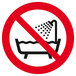 PANNEAU NE PAS UTILISER DANS UNE BAIGNOIRE / UNE DOUCHE D.180mm TALIAPLAST - 627307