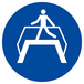 PANNEAU UTILISER LA PASSERELLE Ø180MM TALIAPLAST - 627502