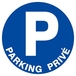 PANNEAU PARKING PRIVE Ø180MM TALIAPLAST - 627527