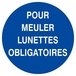 PANNEAU POUR MEULER LUNETTES OBLIGATOIRES Ø180MM TALIAPLAST - 627531