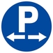 PANNEAU PARKING DANS LES DEUX SENS Ø180MM TALIAPLAST - 627575