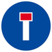 Panneau rigide VOIE SANS ISSUE Ø180MM TALIAPLAST - 627587