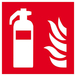 PANNEAU EXTINCTEUR D'INCENDIE 200X200MM TALIAPLAST - 628101