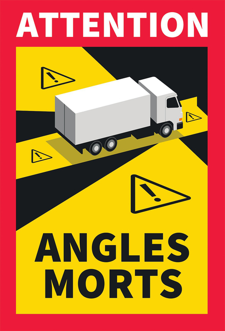 Angles morts camion 250x170mm adhesif TALIAPLAST - 629101