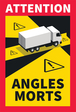 Angles morts camion 250x170mm adhesif TALIAPLAST - 629101