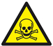 Panneau rigide DANGER, MATIERES TOXIQUES 300X300X300MM TALIAPLAST - 629303