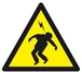 PANNEAU DANGER HAUTE TENSION 300X300X300MM TALIAPLAST - 629308
