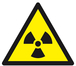 DANGER MAT. RADIOACTIVES//RAD° IONISANTES 300X300X300mm TALIAPLAST - 629310