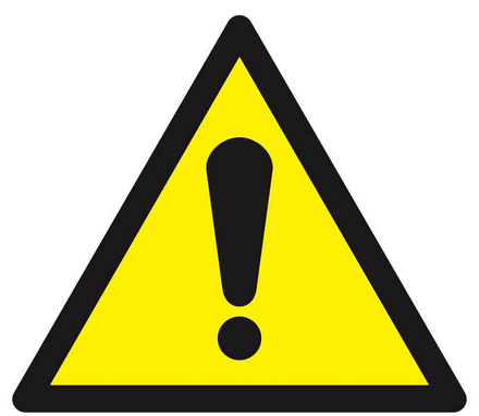 Panneau rigide DANGER, SIGNAL GENERAL 300X300X300MM TALIAPLAST - 629311