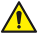 Panneau rigide DANGER, SIGNAL GENERAL 300X300X300MM TALIAPLAST - 629311