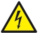 Panneau rigide DANGER PS choc, ÉLECTRICITÉ 300X300X300MM TALIAPLAST - 629312