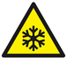 DANGER, BASSES TEMPERATURES COND° DE GEL 300X300X300mm TALIAPLAST - 629315