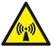 Panneau rigide DANGER, RADIATIONS NON IONISANTES 300X300X300MM TALIAPLAST - 629320