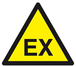 PANNEAU DANGER ATMOSPHERE EXPLOSIVE 300X300X300MM TALIAPLAST - 629327