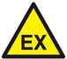 PANNEAU DANGER ATMOSPHERE EXPLOSIVE 300X300X300MM TALIAPLAST - 629327