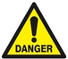 PANNEAU DANGER 300X300X300MM TALIAPLAST - 629330