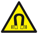 PANNEAU DANGER, CHAMP MAGNETIQUE 300X300X300MM TALIAPLAST - 629337