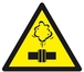 PANNEAU DANGER VAPEUR CHAUDE 300X300X300MM TALIAPLAST - 629345