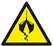 PANNEAU DANGER ENGIN DE LEVAGE 300X300X300MM TALIAPLAST - 629349
