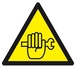 PANNEAU DANGER TRAVAUX DE MAINTENANCE EN COURS 300X300X300MM TALIAPLAST - 629355