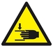 Panneau rigide DANGER, ECRASEMENT DES MAINS 300X300X300MM TALIAPLAST - 629357