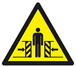 Panneau rigide DANGER, ECRASEMENT 300X300X300MM TALIAPLAST - 629362