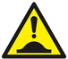 PANNEAU DANGER DOS D'ANE 300X300X300MM TALIAPLAST - 629363