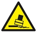 PANNEAU DANGER RISQUE DE BASCULEMENT 100X100X100MM TALIAPLAST - 629912