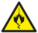 PANNEAU DANGER ENGIN DE LEVAGE 100X100X100MM TALIAPLAST - 629915