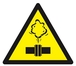 Panneau rigide DANGER VAPEUR CHAUDE 100X100X100MM TALIAPLAST - 629919