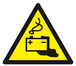 PANNEAU DANGER, CHARGE DE LA BATTERIE EN COURS 100X100X100MM TALIAPLAST - 629929